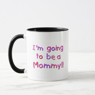 Going to be a Mummy - Pink and Purple Mug