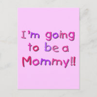 Going to be a Mummy - Pink and Purple