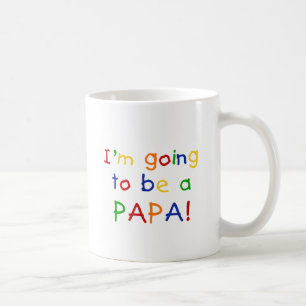 Going to be a Papa - Primary Colours Coffee Mug
