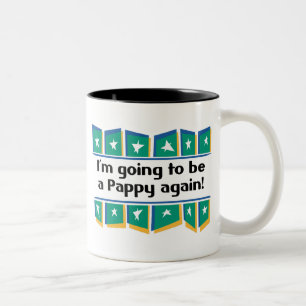 Going to be a Pappy again! Two-Tone Coffee Mug