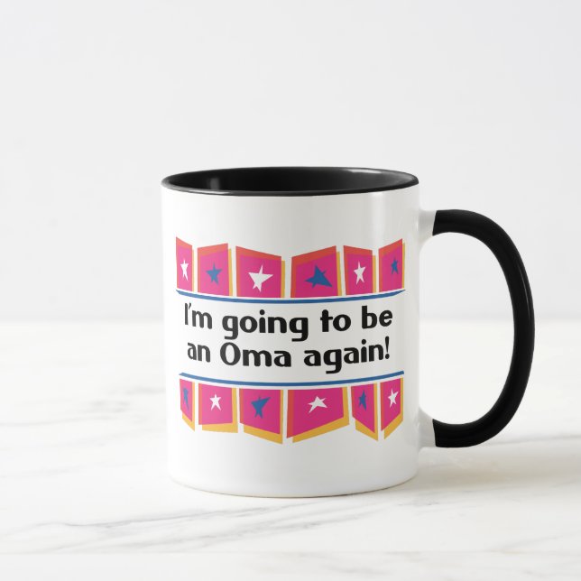 Going to be an Oma again! Mug (Right)
