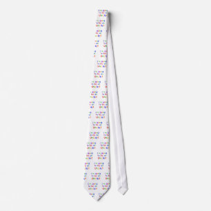 Going to be an Uncle Primary Colours Text Tie