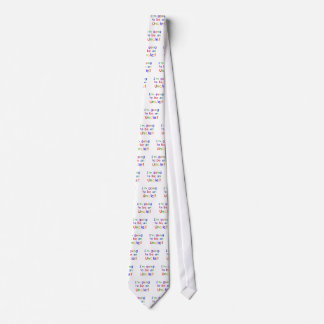 Going to be an Uncle Primary Colours Text Tie