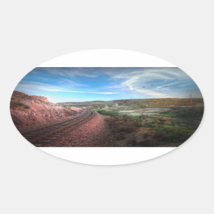 Going to California Oval Sticker