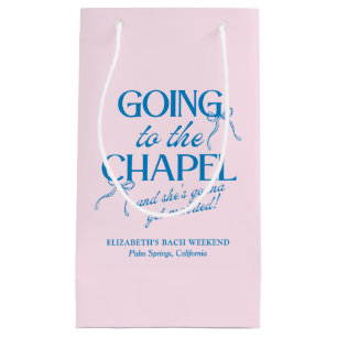 Going to the Chapel Bachelorette Weekend Small Gift Bag