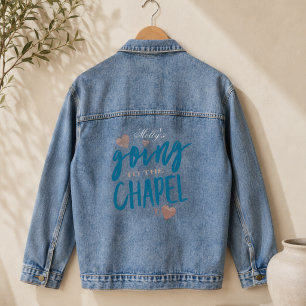 Going to the Chapel Bride to Be Denim Jacket