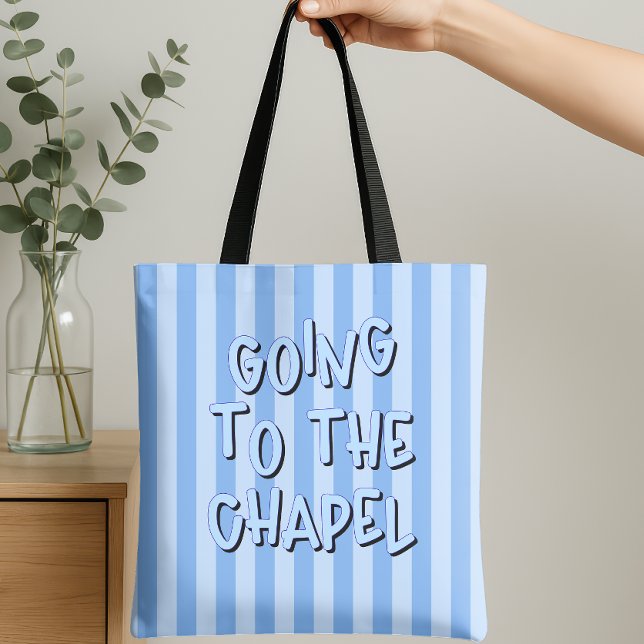 Going to the Chapel Bride's Luxe Carry-All Tote Bag (Going to the chapel tote)