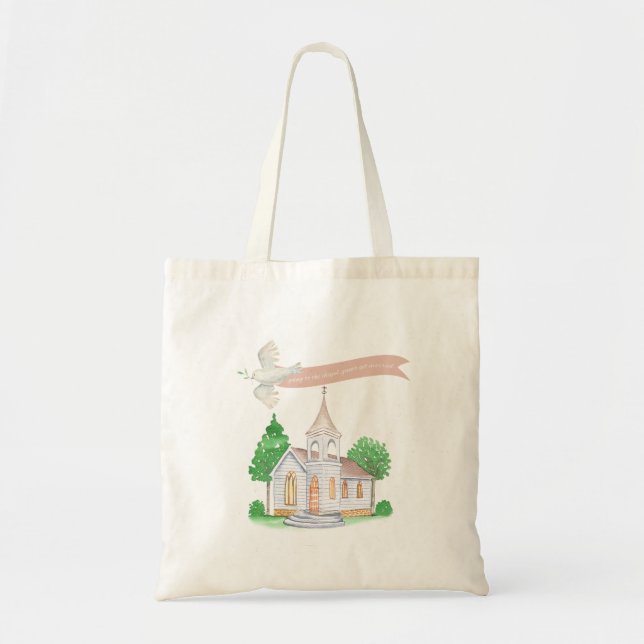 Going to the Chapel Gonna Get Married Design  Tote Bag (Front)