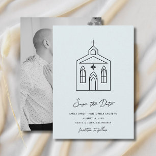 Going to the Chapel Photo Wedding Save The Date