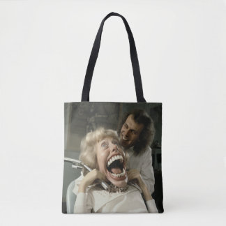 Going to the DENTIST tote bag.