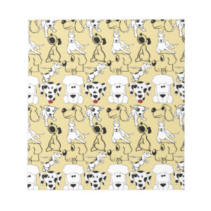 Going to the Dogs Pet Lovers Vet Dog Gifts Notepad