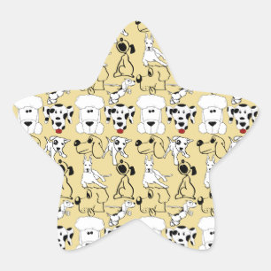 Going to the Dogs Pet Lovers Vet Dog Gifts Star Sticker