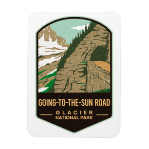 Going-To-The-Sun Road Glacier National Park Magnet
