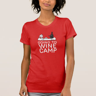 Going to Wine Camp - Canoe T-Shirt