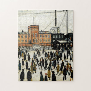 Going To Work L.S Lowry Jigsaw Puzzle