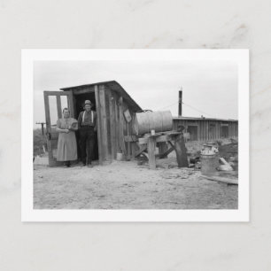 Going Underground, 1930s Postcard