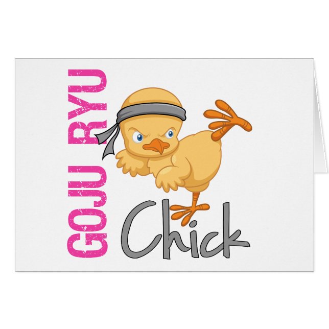 Goju Ryu Chick (Front Horizontal)
