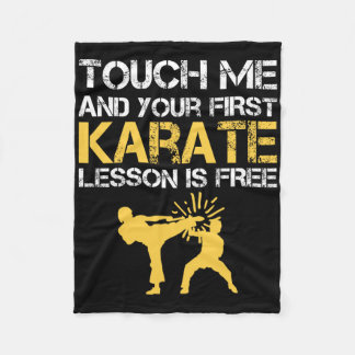 Goju Ryu Karate 3 Fleece Blanket