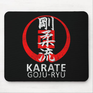 Goju Ryu Karate Symbol Kanji Japan Martial Art Vin Mouse Pad