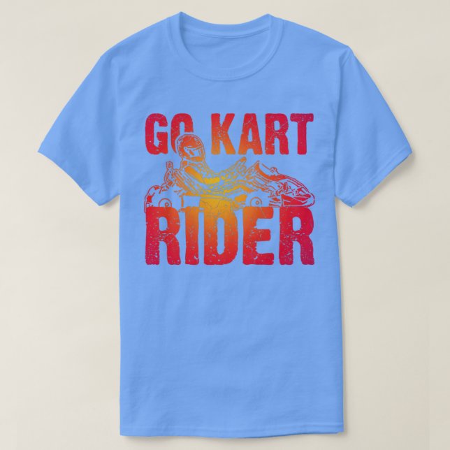 GoKart Rider T-Shirt (Design Front)
