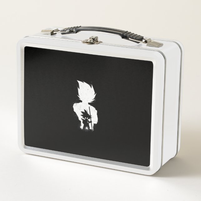 goku shadow 1 metal lunch box (Front)
