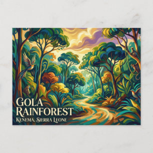 Gola Rainforest National Park Sierra Leone Postcard