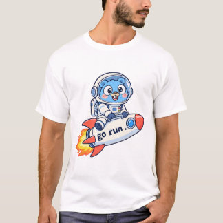 Golang Gopher Go Run command T-Shirt