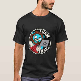 Golang Gopher Jesus meme T-Shirt
