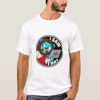 Golang Gopher Jesus meme T-Shirt