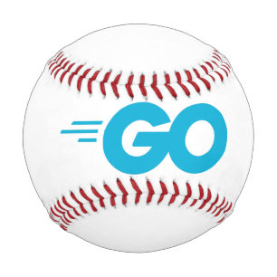 Golang Logo (Go Programming Language) Baseball