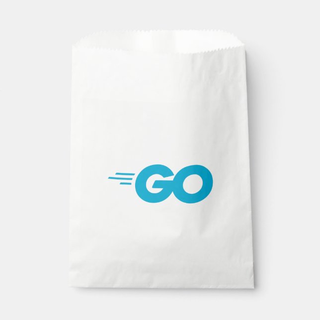Golang Logo (Go Programming Language) Favour Bags (Front)