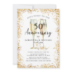 Gold 50th Wedding Anniversary