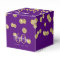 Gold 60th Birthday Thank You Confetti Purple