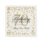 Gold 70th Birthday Glitter Confetti White