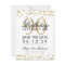 Gold 90th Birthday Save Date Confetti