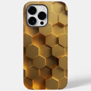 Gold abstract phone Case-Mate iPhone 14 pro max case