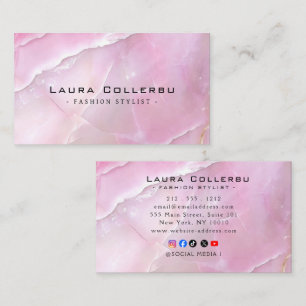 Gold Accents Elegant Business Cards