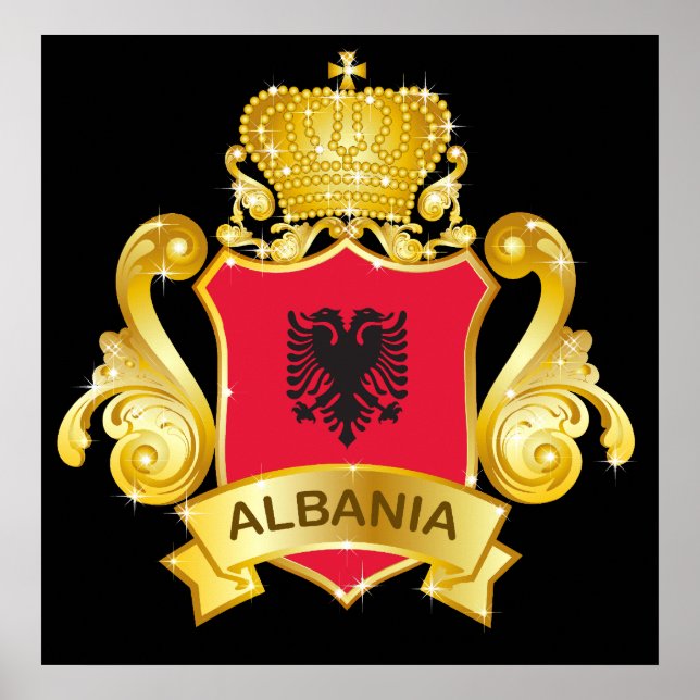Gold Albania Poster (Front)
