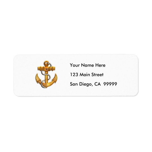 Gold Anchor (Front)