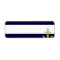 Gold anchor nautical stripes