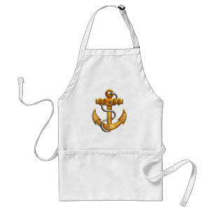 Gold Anchor Standard Apron
