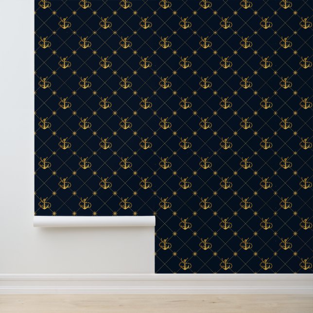 Gold Anchor Wallpaper (Application)