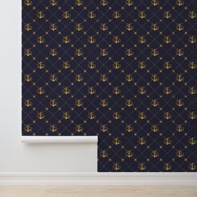 Gold Anchor Wallpaper (Application)