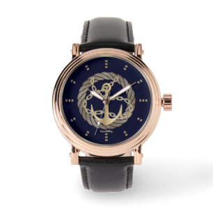 Gold Anchor  Watch