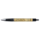 Gold and Black 50th Wedding Anniversary Pens Gifts
