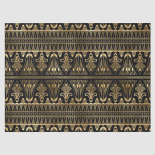 Gold and Black Art Deco Decoupage Tissue Paper