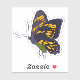 Gold and Black Butterfly