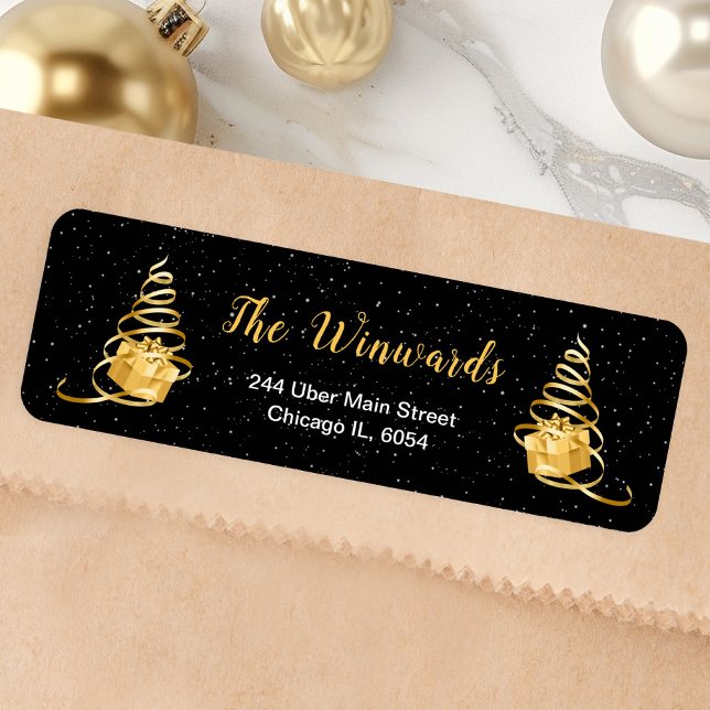 Gold and Black Christmas Gift (Creator Uploaded)