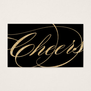 Gold and Black Drink Tickets - Pack of 100