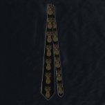Gold and Black Elegant Tropical Pineapple Tie<br><div class="desc">This design was created through digital art. It may be personalised by clicking the customise button and changing the colour, adding a name, initials or your favourite words. Contact me at colorflowcreations@gmail.com if you with to have this design on another product. Purchase my original abstract acrylic painting for sale at...</div>